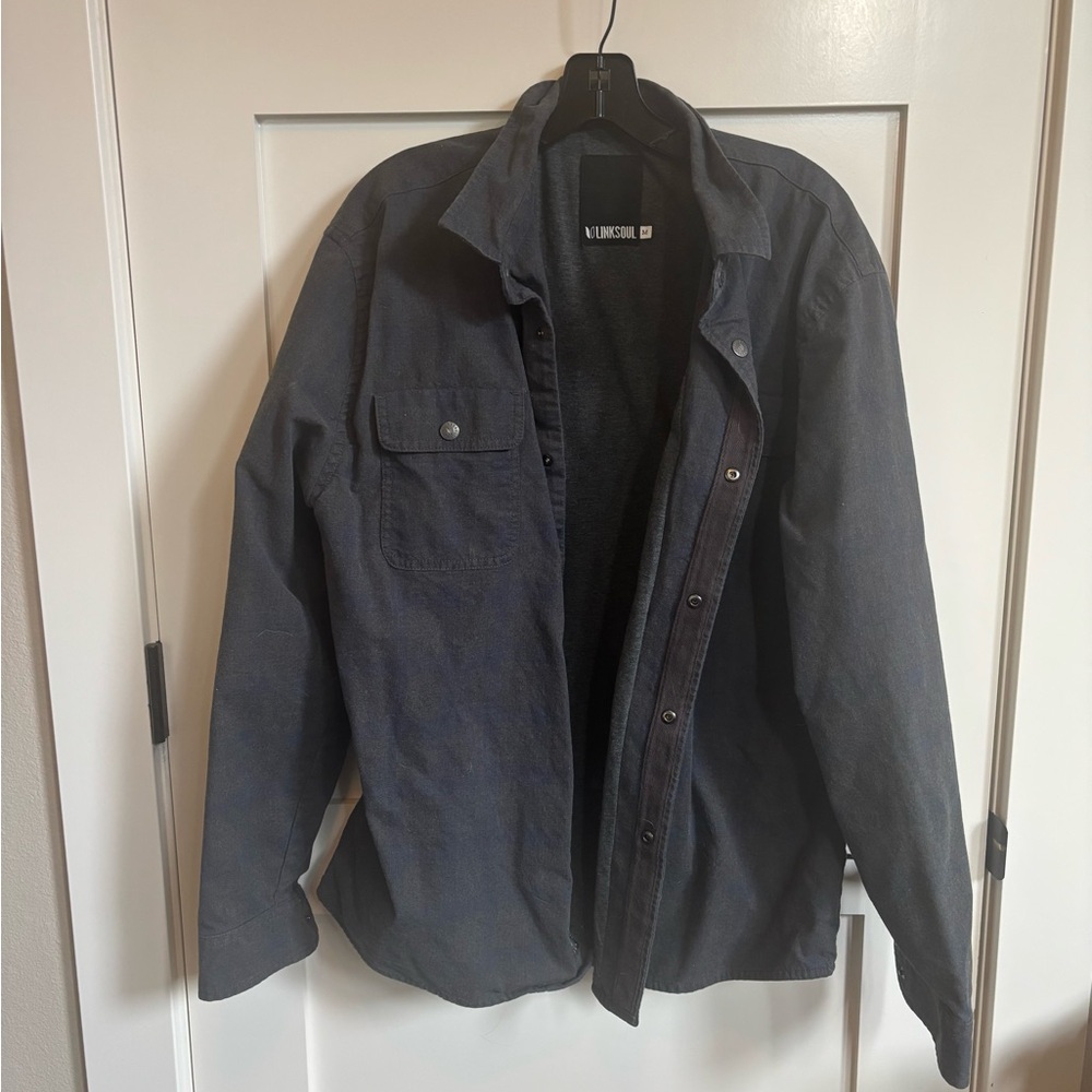 Linksoul Dark Gray Men's Jacket